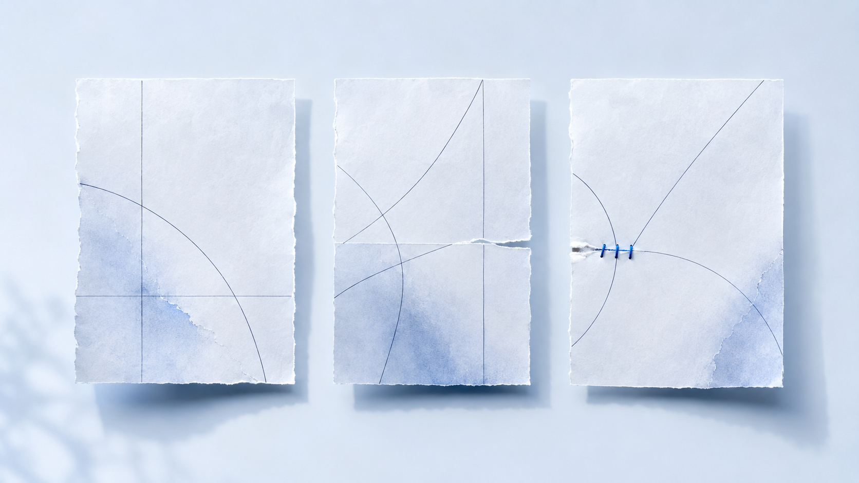 Positive, negative and repairable test scenarios in blue